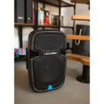 BLAUPUNKT PA12 Bluetooth hangszóró, karaoke funkció,  1 mikrofon, USB, 650W, Fekete (RTVBLAS004)