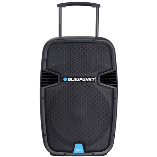 BLAUPUNKT PA15 Bluetooth hangszóró, RMS, FM, AUX, 1 db mikrofon, 700W, Fekete (RTVBLAS005)