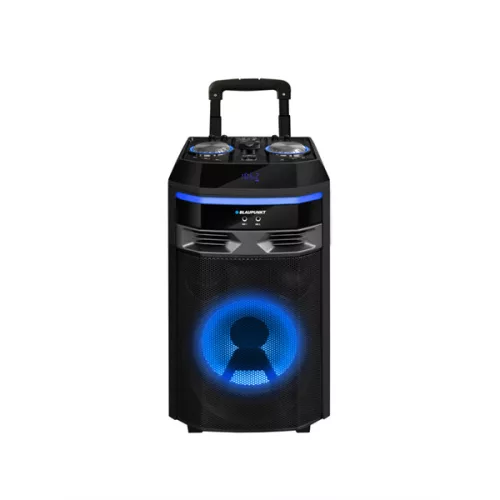 BLAUPUNKT PS6 Bluetooth hangszóró karaoke funkcióval, TWS, FM, AUX, 1 mikrofon, 600W, Fekete (RTVBLAS011)