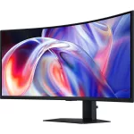 SAMSUNG ViewFinity S8 Ívelt VA monitor 40", 5120x2160, 21:9, 350cd/m2, 4ms, 1xDisplayPort/1xHDMI/1xUSB-C/5xUSB-A