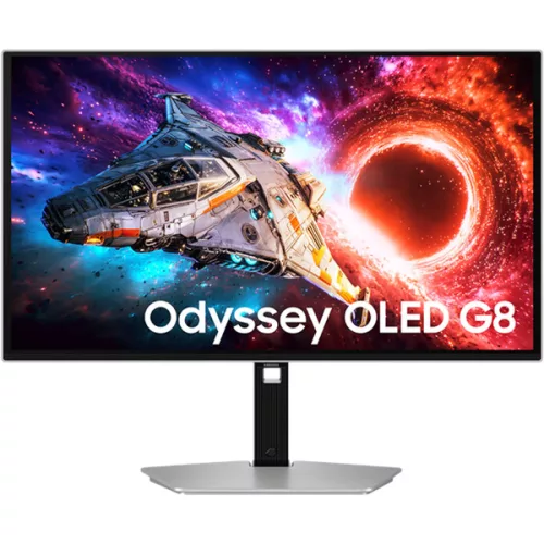 SAMSUNG Odyssey OLED G8 G80SH 4K 240Hz Gaming Monitor 27", 3840x2160, 16:9, 250cd/m2, 0,03ms, 1xDP/2xHDMI/2xUSB-A