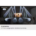SAMSUNG HW-Q600H 3.1.2 csatornás hangprojektor mélynyomóval, Fekete