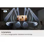 SAMSUNG HW-Q800H 5.1.2 csatornás hangprojektor mélynyomóval, Fekete