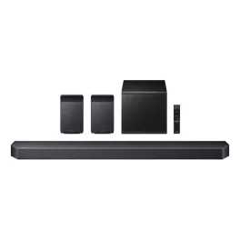   SAMSUNG HW-Q930H 9.1.4 csatornás hangprojektor mélynyomóval és hátsó hangszórókkal, Fekete