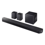 SAMSUNG HW-Q990H 11.1.4 csatornás hangprojektor mélynyomóval és hátsó hangszórókkal, Fekete