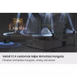 SAMSUNG HW-Q990H 11.1.4 csatornás hangprojektor mélynyomóval és hátsó hangszórókkal, Fekete