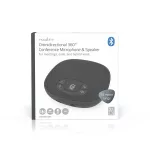 Nedis MICCWS126BK konferencia mikrofon, Bluetooth, mikrofon hatótávolsága: 10 m, akkumulátorról  / USB-ről táplált