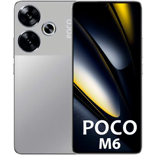 Xiaomi Poco M6 Dual Sim 6GB RAM 128GB - Silver