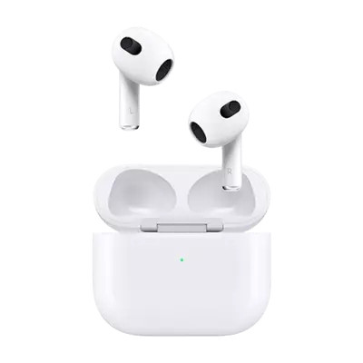 Apple AirPods 3rd Gen. with Lightning Charging Case MPNY3RU/A - White