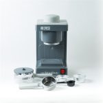 Szarvasi SZV-612/3 Mini presszókávéfőző, szürke, 800W,  2 / 6 személyes kivitel, üveg kiöntő edény, zárócsavar