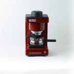 Szarvasi SZV-612/3 Mini presszókávéfőző + SZV102 Öko vízkőoldó szett, bordó, 800W, 2/6 személyes kivitel