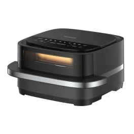   HEINNER HPAF-B4DC22BK 2in1 Forrólevegős sütő és pizzasütő, 4L, 2200W, Fekete