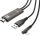 Hoco UA14 Lightning --> HDMI kábel 2m