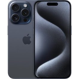 Apple iPhone 15 Pro 128 GB-Blue Titanium A+, Használt