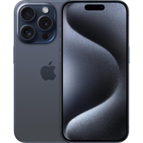 Apple iPhone 15 Pro 128 GB-Blue Titanium A+, Használt