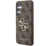 Guess 4G Big Metal Logo Samsung Galaxy A55 hátlap tok, barna