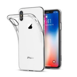 Átlátszó szilikon tok iPhone X