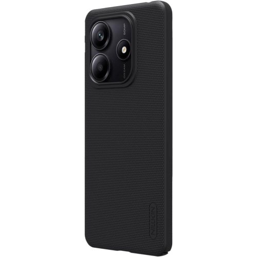 Nillkin Super Frosted Shield tok Xiaomi 11 Lite 4G/5G-hez – Vékony matt csúszásgátló védő hátlap karcállósággal és precíz kivágásokkal – fekete