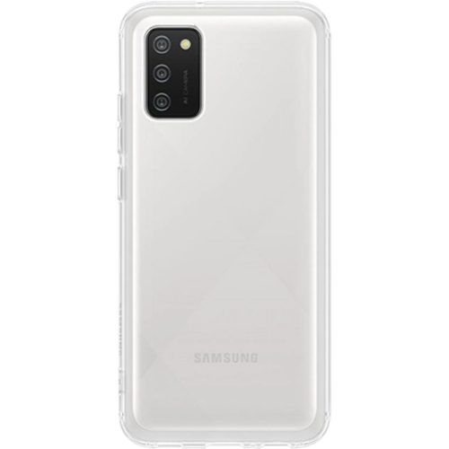 SAMSUNG Galaxy A22 LTE puha tok, átlátszó (EF-QA225TTEGEU)