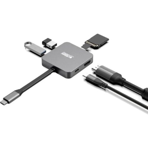 Urban Factory HUBEE LIGHT: 100 W-os USB-C mini állomás TCM05UF