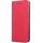 Apple iPhone 14 Pro, Oldalra nyíló tok, stand, Smart Magnet, piros