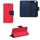 Sony Xperia L2, Oldalra nyíló tok, stand, Fancy Book, piros