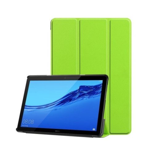 Samsung Galaxy Tab S6 Lite 10.4 / Tab S6 Lite 10.4 (2022) SM-P610 / P615 / P613 / P619, mappa tok, Trifold, zöld