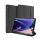 Samsung Galaxy Tab S9 FE (10.9) SM-X510 / X516B, mappa tok, Trifold, S Pen tartóval, Dux Ducis Domo, fekete