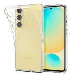 Samsung Galaxy S24 FE SM-S721, Szilikon tok, Spigen Liquid Crystal, átlátszó