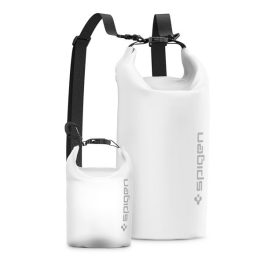   Univerzális sport hátitáska, zárható, vízálló, Spigen Aqua Shield A630, fehér