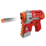 Játékfegyver, kiegészítőkkel, Wooze Target Shot, piros