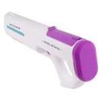 Elektromos automata vízipisztoly, akkumulátorral, világítással, vízálló, Wooze Water Electric Blaster, fehér/lila