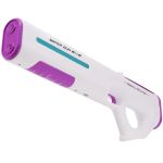 Elektromos automata vízipisztoly, akkumulátorral, világítással, vízálló, Wooze Water Electric Blaster, fehér/lila