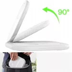 Belkin BOOST CHARGE Qi2 15 W 3 az 1-ben mágneses töltőállvány, összecsukható, fehér