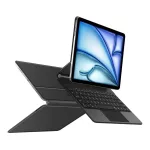 TECH-PROTECT SMARTCASE MAGNETIC + KEYBOARD tok – iPad Air 10.9” (4/5, 2020–2022) / 11” (6/7, 2024–2025) készülékhez fekete