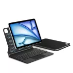 TECH-PROTECT SMARTCASE MAGNETIC + KEYBOARD tok – iPad Air 10.9” (4/5, 2020–2022) / 11” (6/7, 2024–2025) készülékhez fekete