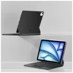 TECH-PROTECT SMARTCASE MAGNETIC + KEYBOARD tok – iPad Air 10.9” (4/5, 2020–2022) / 11” (6/7, 2024–2025) készülékhez fekete