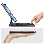 TECH-PROTECT SMARTCASE MAGNETIC + KEYBOARD tok – iPad Air 10.9” (4/5, 2020–2022) / 11” (6/7, 2024–2025) készülékhez fekete