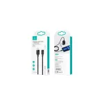 USAMS Lightning töltőkábel Lithe Series 1,2 m 2,4 A gyorstöltés SJ565USB01 (US-SJ565) fekete