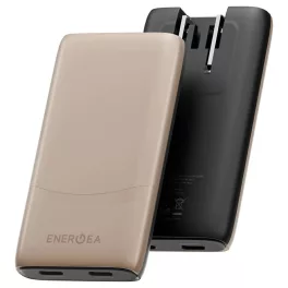   Fali töltő Energea TravelWorld Edge 65W 2xUSB-C PD/PPS/QC3.0 (US/UK/EU) arany