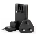 Fali töltő Energea TravelWorld Edge 65W 2xUSB-C PD/PPS/QC3.0 (US/UK/EU) arany