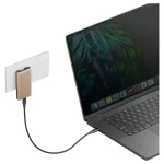 Fali töltő Energea TravelWorld Edge 65W 2xUSB-C PD/PPS/QC3.0 (US/UK/EU) arany