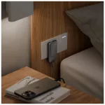 Fali töltő Energea TravelWorld Edge 65W 2xUSB-C PD/PPS/QC3.0 (US/UK/EU) arany