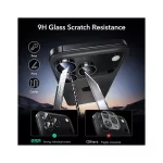 ESR ARMORITE kameravédő iPhone 14 Pro / Pro Max / 15 Pro / Max / 16 Pro / Max / 17 Pro / Max készülékhez fekete