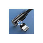 USAMS U54 mágneses szögelt kábel 1m Lightning SJ444USB02 (US-SJ444) piros