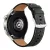 Samsung Galaxy Watch készülékhez Forcell F-Design FS21 lyukacsos környezetbarát bőr 22 mm óraszíj fekete