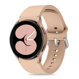   TECH-PROTECT SILICONE tok Samsung Galaxy Watch 4/5/5 PRO/6/7/FE készülékhez CAFFE LATTE