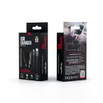 Maxlife MXTC-01 töltő 1×USB 1A + microUSB kábel fekete