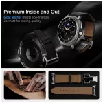 SPIGEN ENZO Samsung Galaxy Watch 8 / Classic készülékhez tok (40 / 44 / 46 MM) fekete