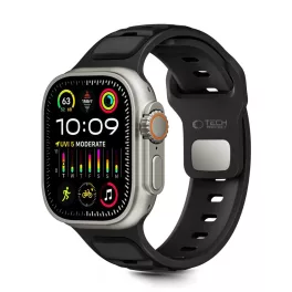   TECH-PROTECT ICONBAND LINE Apple Watch 8/9/10/11/SE/Ultra (44/45/46/49 MM) készülékhez fekete